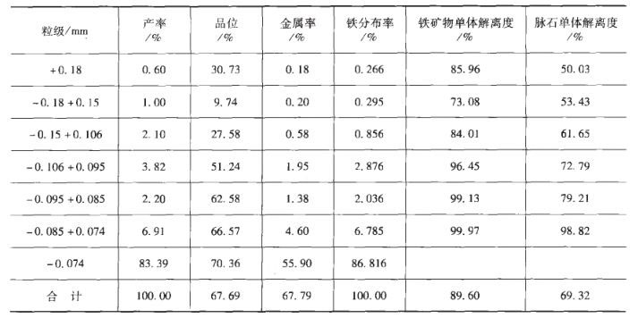 對(duì)各級(jí)別粒度進(jìn)行鏡下觀(guān)察分析