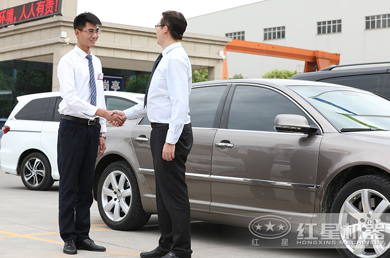 客戶來廠參觀，專車免費接送