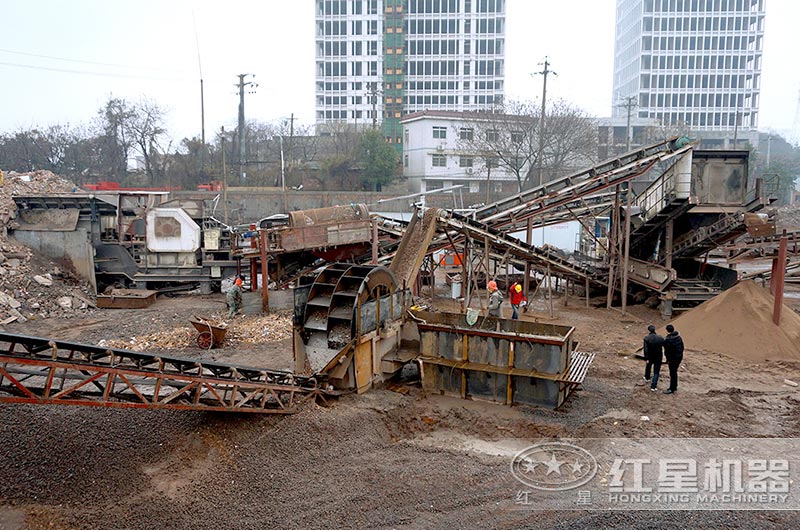 湖南客戶建筑垃圾處理廠